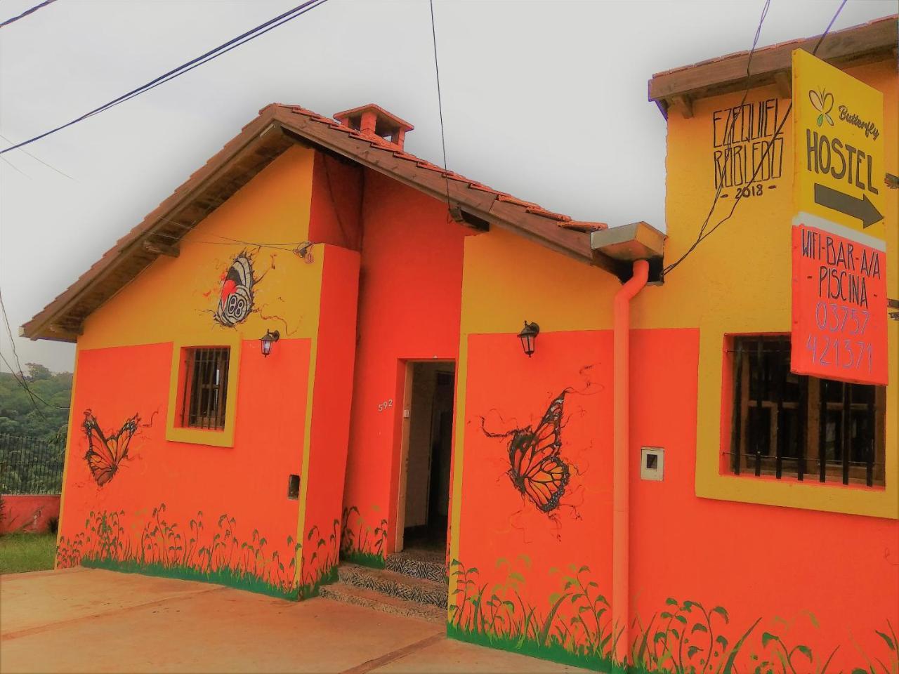 Butterfly Hostel Puerto Iguazú Eksteriør bilde