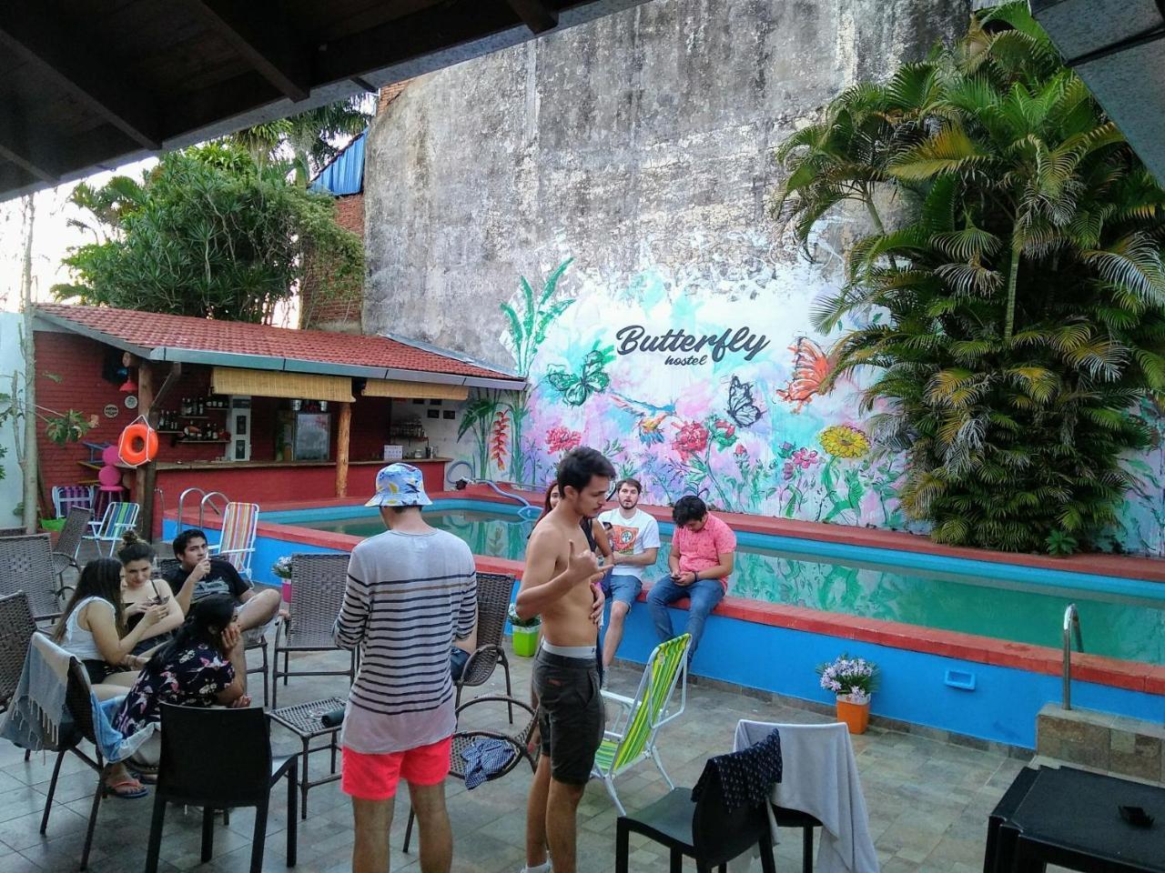 Butterfly Hostel Puerto Iguazú Eksteriør bilde